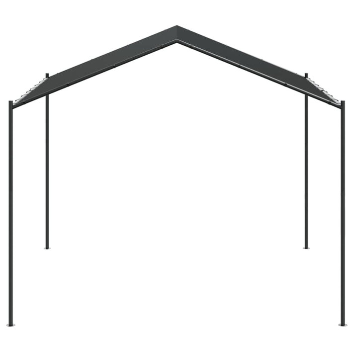 Paviljong Antracit 4X4 M Stål Och Tyg