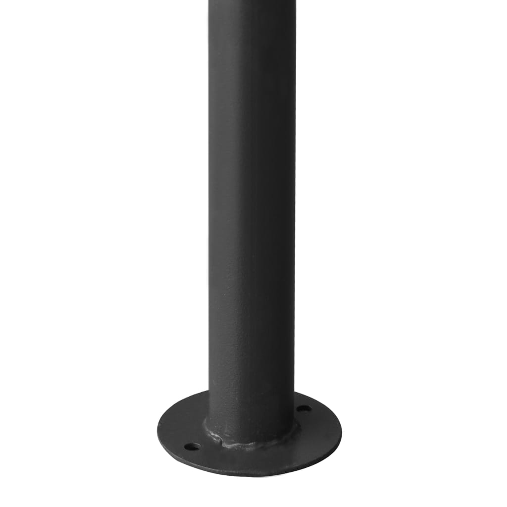Paviljong Vit 3X3 M 180 G/M² Tyg Och Stål