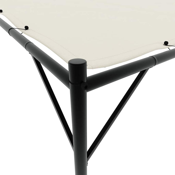 Paviljong Vit 4X4 M 180 G/M² Tyg Och Stål