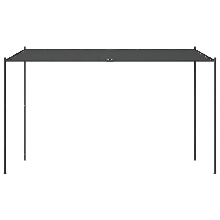 Paviljong Antracit 4X4 M 180 G/M² Tyg Och Stål