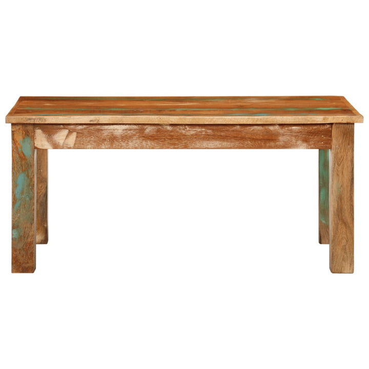 Soffbord 100X55X45 Cm Massivt Återvunnet Trä