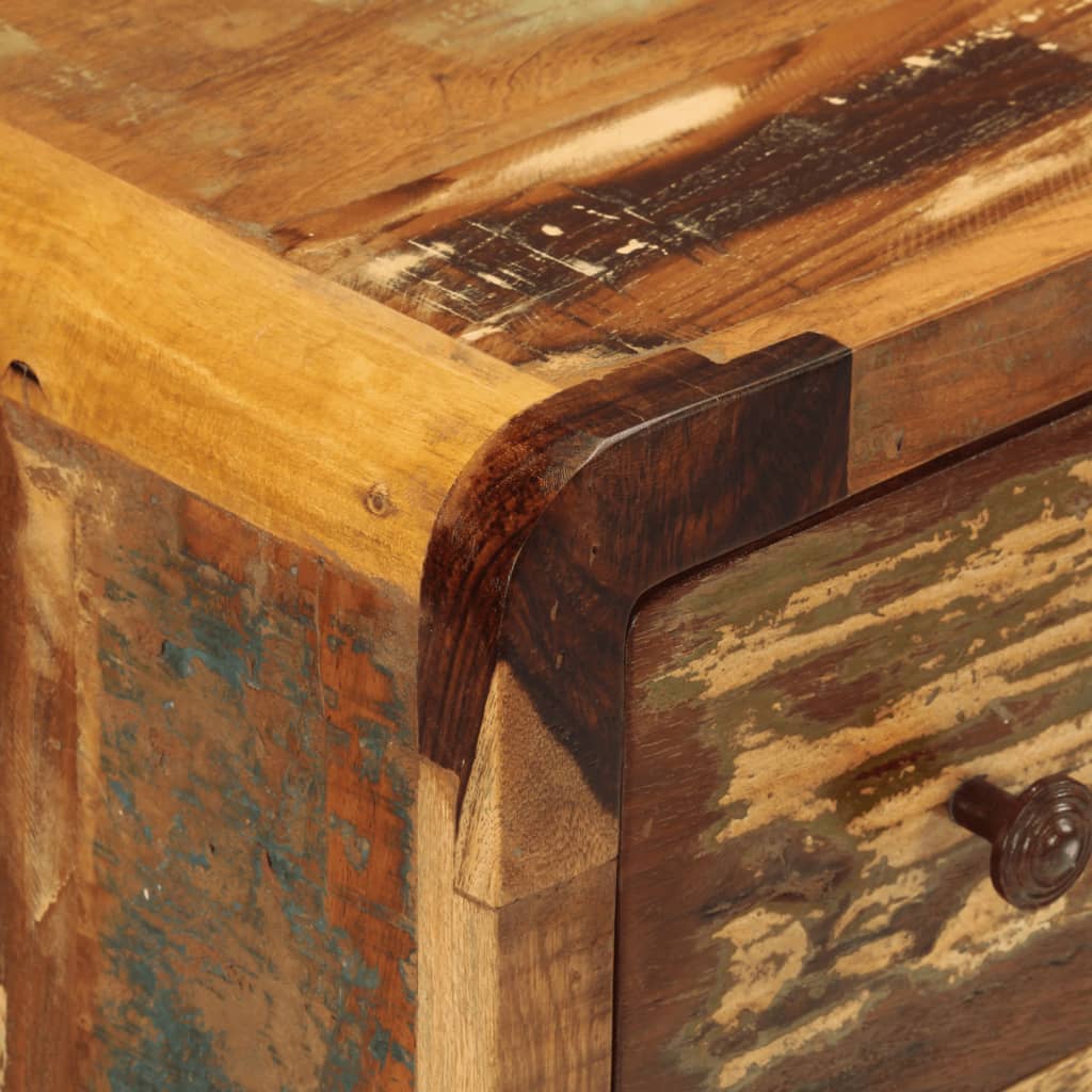 Skänk Med 3 Dörrar 55X30X70 Cm Massivt Återvunnet Trä