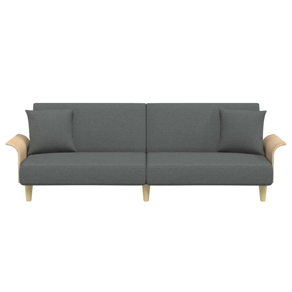 Bäddsoffa Med Armstöd Tyg