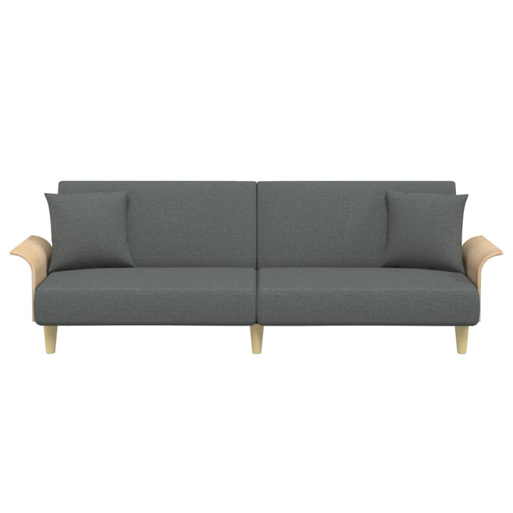 Bäddsoffa Med Armstöd Tyg