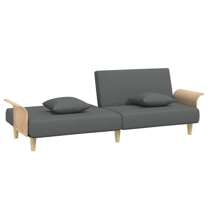 Bäddsoffa Med Armstöd Tyg