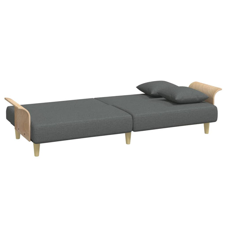 Bäddsoffa Med Armstöd Tyg