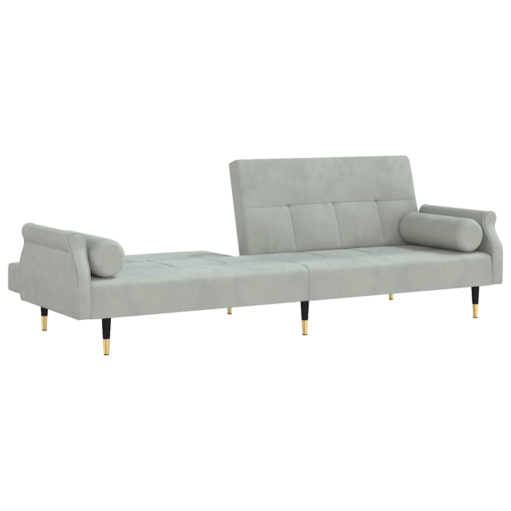 Bäddsoffa Med Dynor Sammet