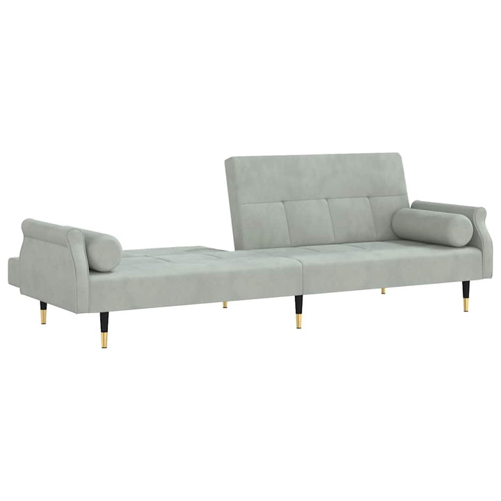Bäddsoffa Med Dynor Sammet