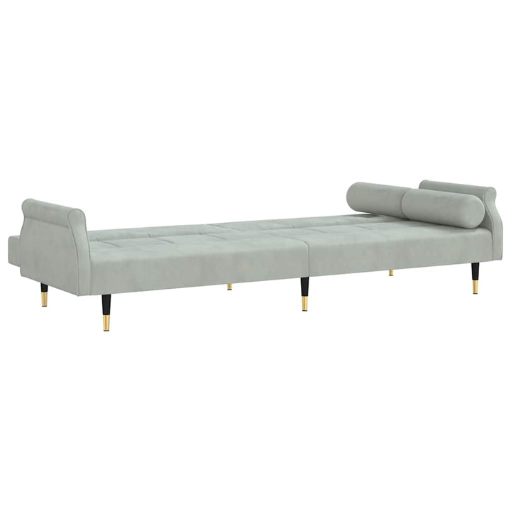 Bäddsoffa Med Dynor Sammet