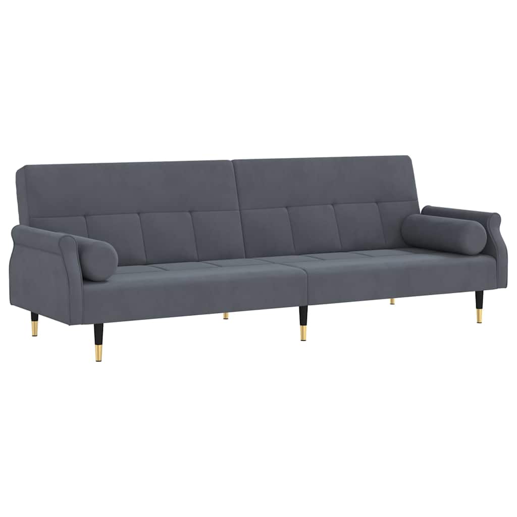 Bäddsoffa Med Dynor Sammet