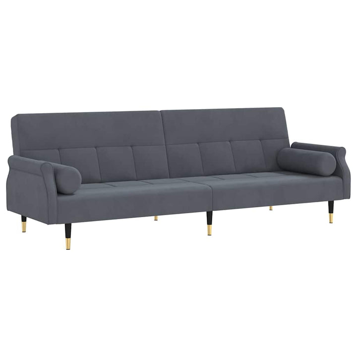 Bäddsoffa Med Dynor Sammet