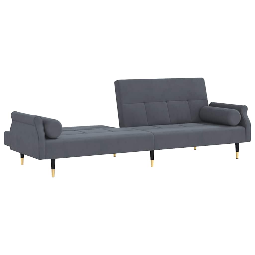 Bäddsoffa Med Dynor Sammet
