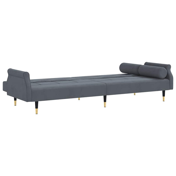 Bäddsoffa Med Dynor Sammet