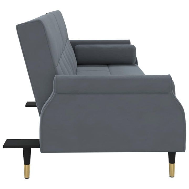 Bäddsoffa Med Dynor Sammet