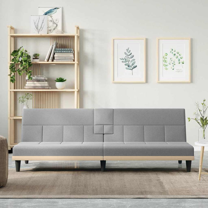 Bäddsoffa Med Kuddar Tyg