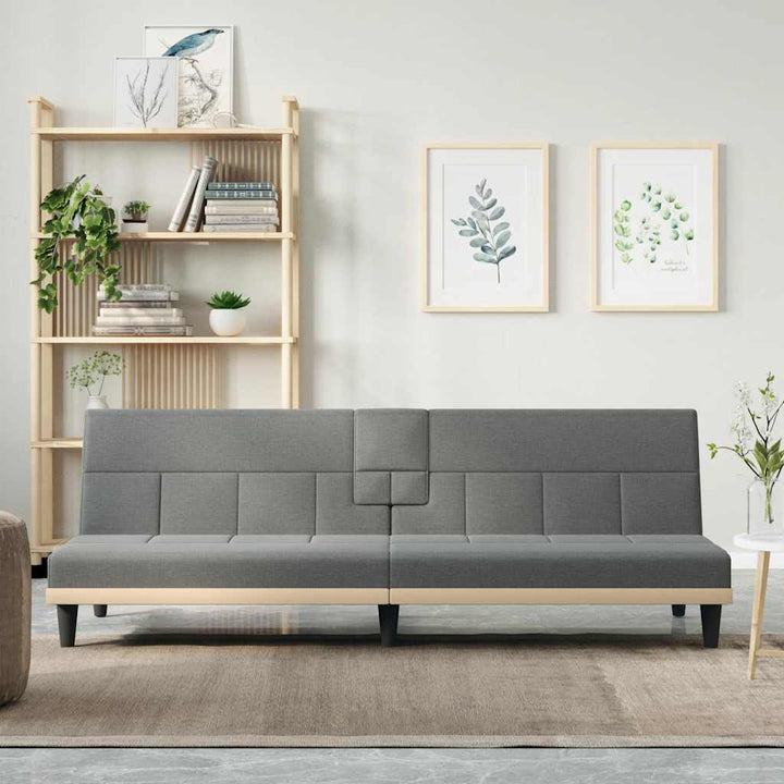 Bäddsoffa Med Kuddar Tyg