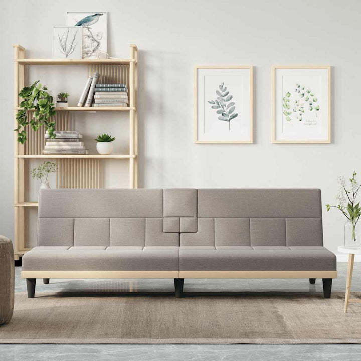 Bäddsoffa Med Kuddar Tyg