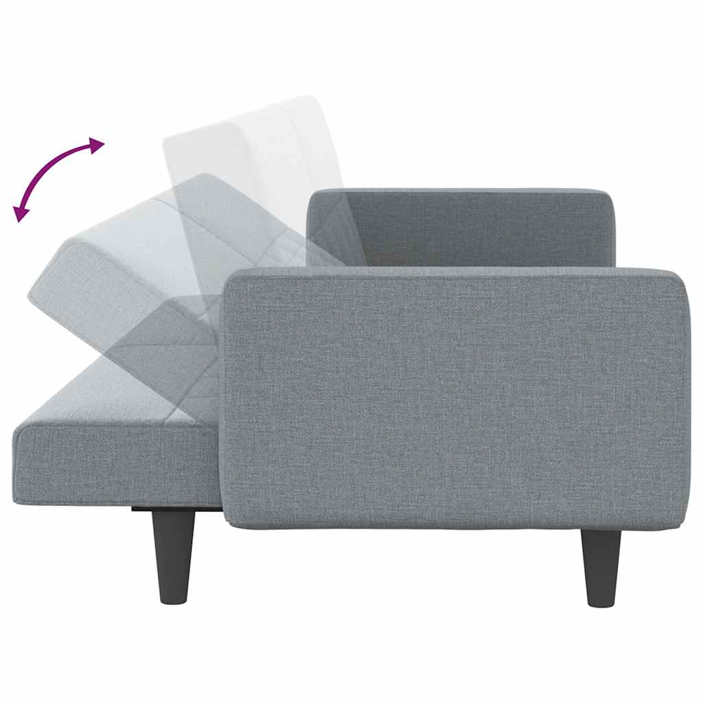 Bäddsoffa Med Dynor Tyg