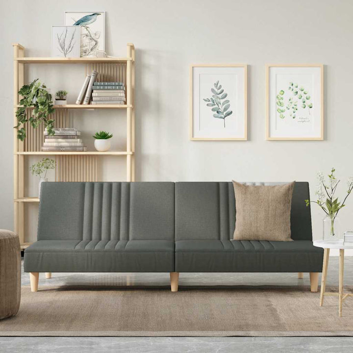 Bäddsoffa Ljus Tyg