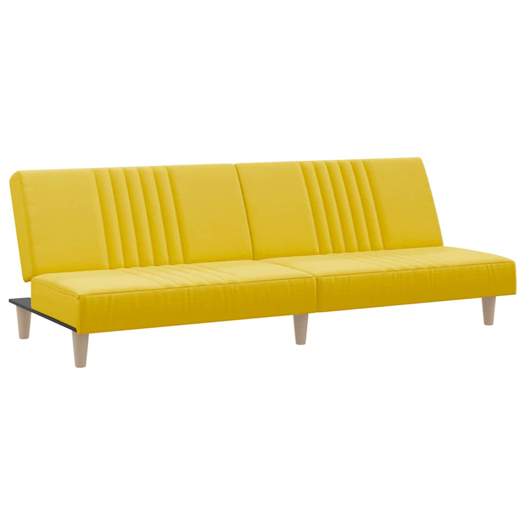 Bäddsoffa Ljus Tyg