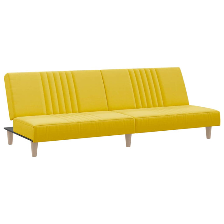 Bäddsoffa Ljus Tyg