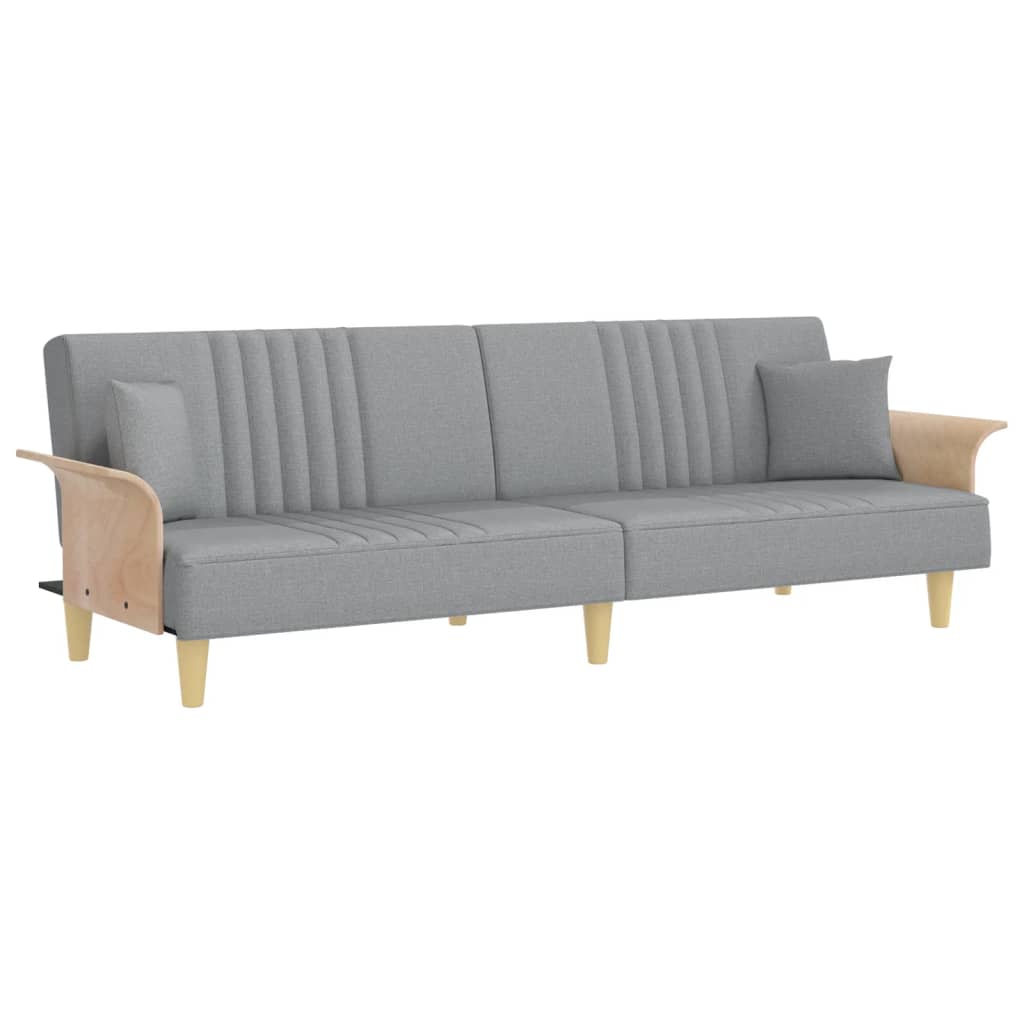Bäddsoffa Med Armstöd Tyg