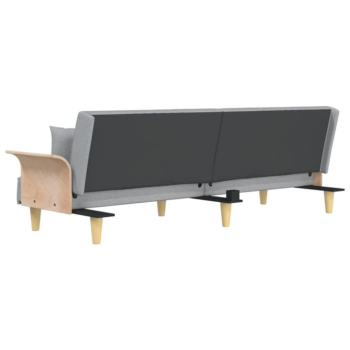 Bäddsoffa Med Armstöd Tyg