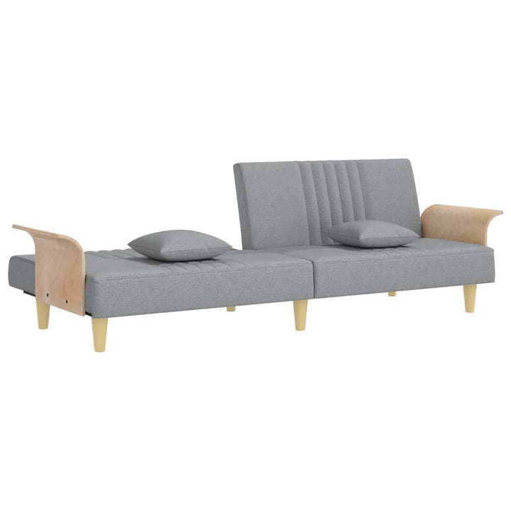 Bäddsoffa Med Armstöd Tyg