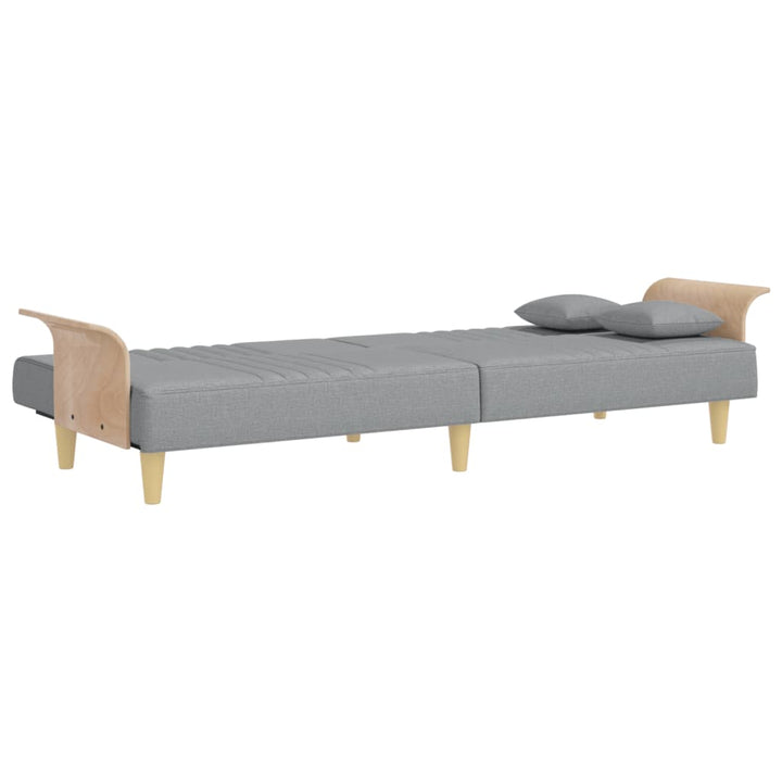 Bäddsoffa Med Armstöd Tyg