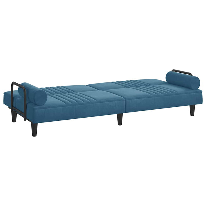 Bäddsoffa Med Armstöd Sammet