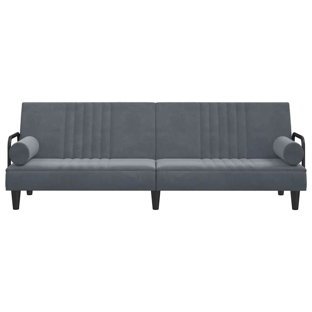 Bäddsoffa Med Armstöd Sammet