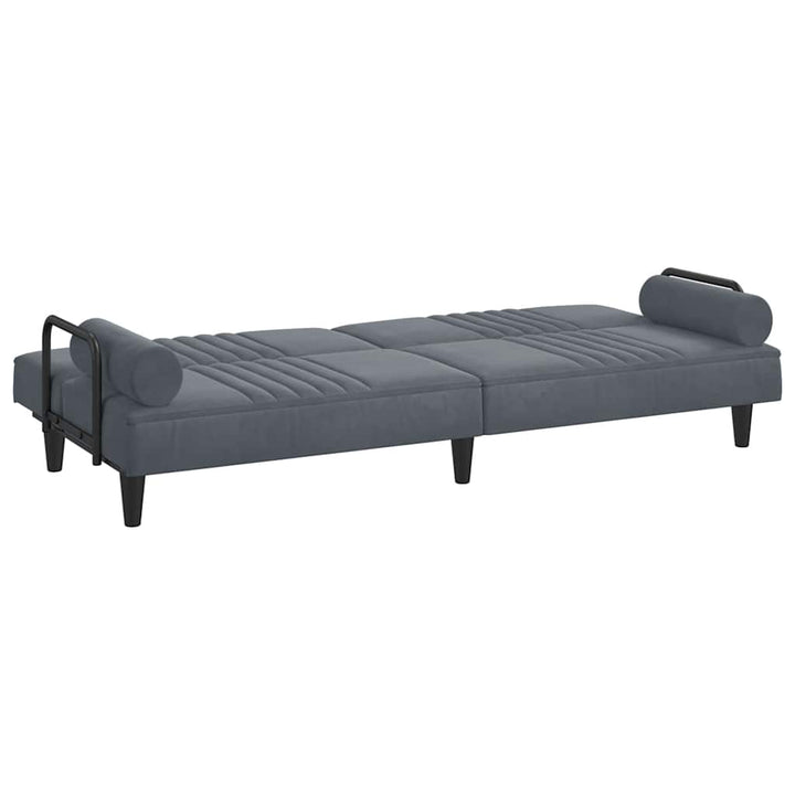 Bäddsoffa Med Armstöd Sammet