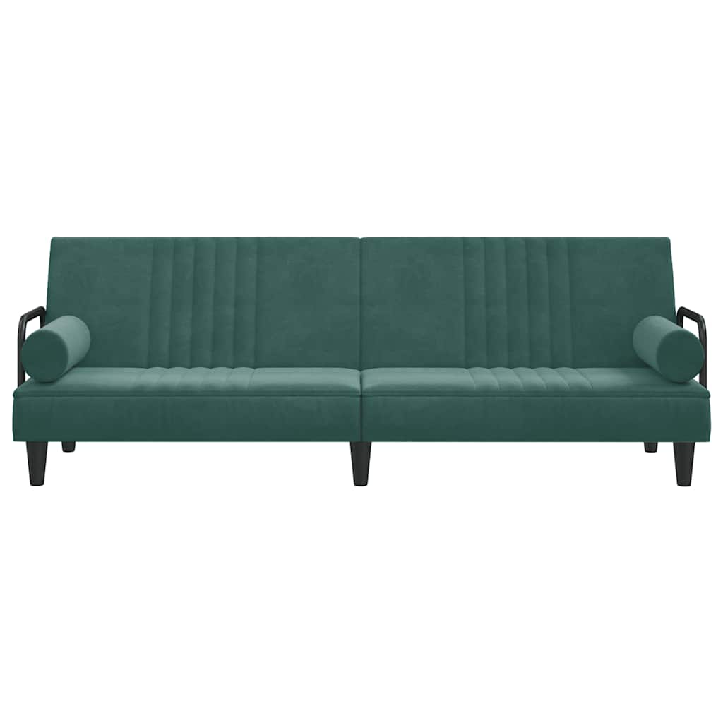 Bäddsoffa Med Armstöd Sammet