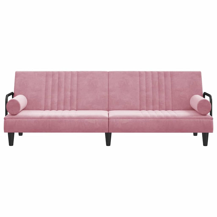 Bäddsoffa Med Armstöd Sammet