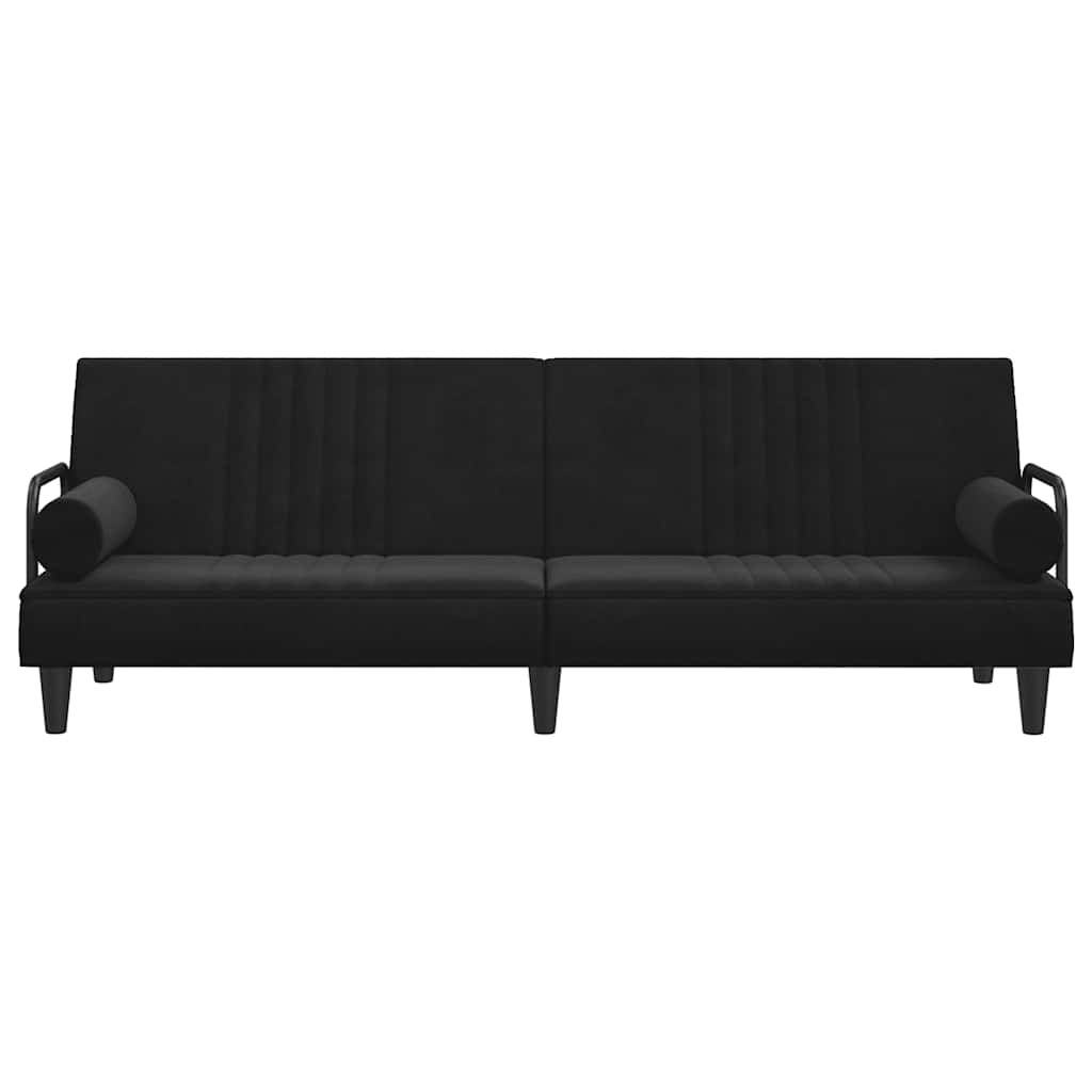 Bäddsoffa Med Armstöd Sammet
