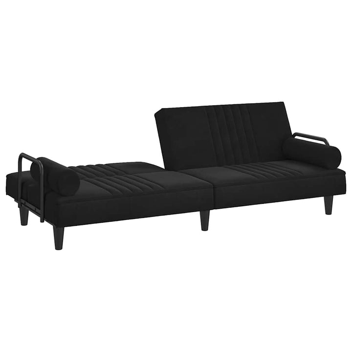 Bäddsoffa Med Armstöd Sammet