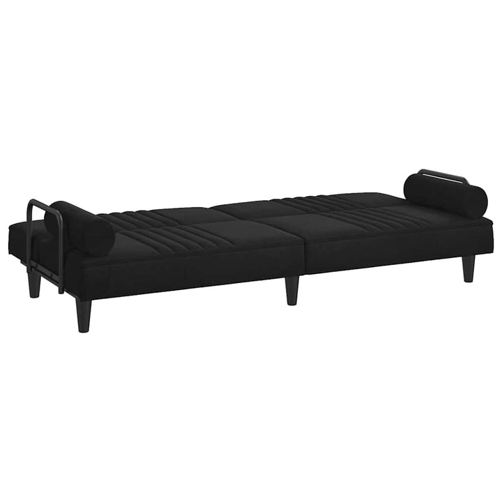 Bäddsoffa Med Armstöd Sammet