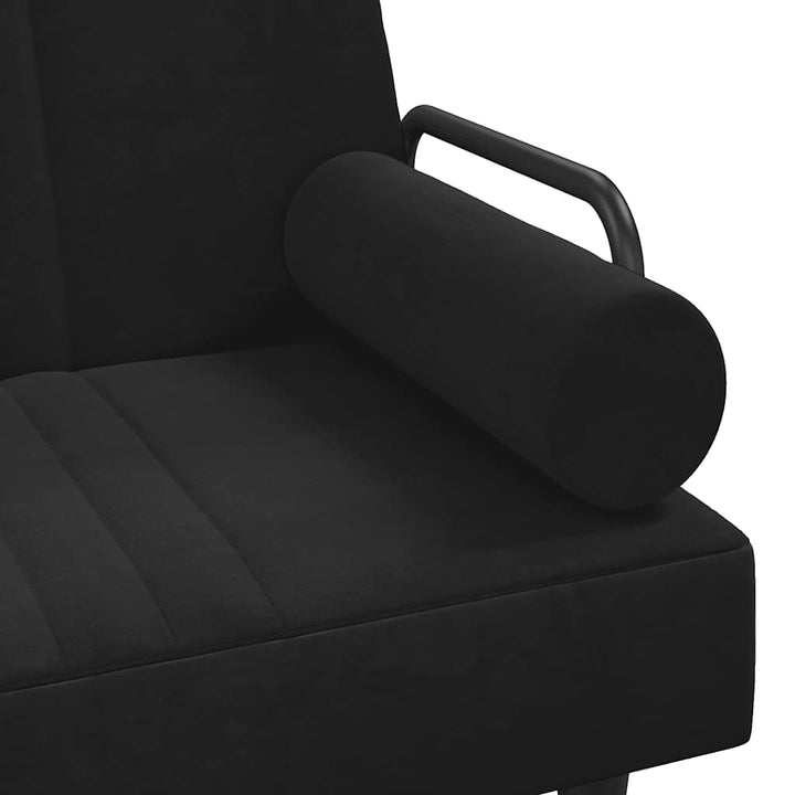 Bäddsoffa Med Armstöd Sammet