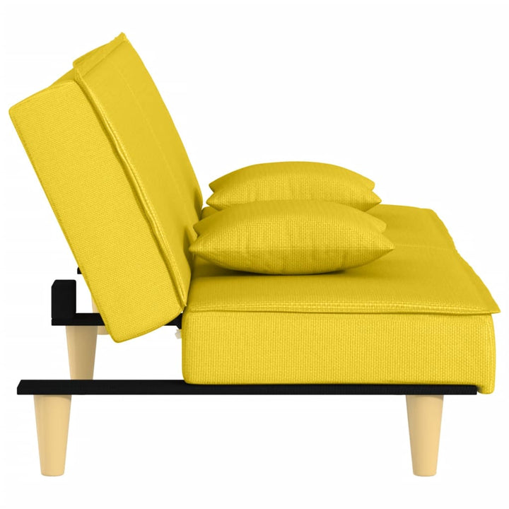 Bäddsoffa Ljus Tyg