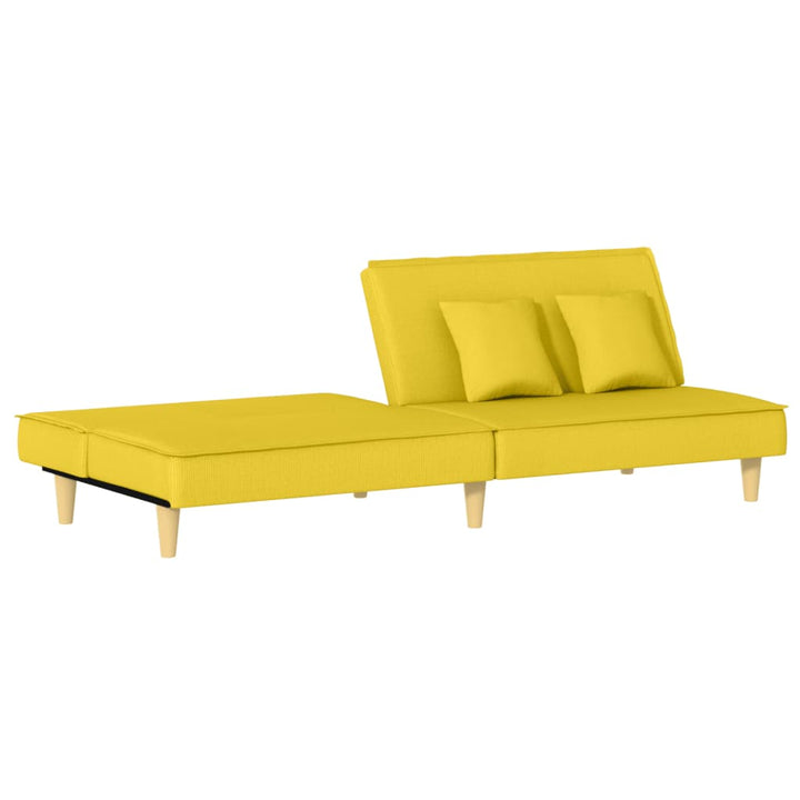 Bäddsoffa Ljus Tyg