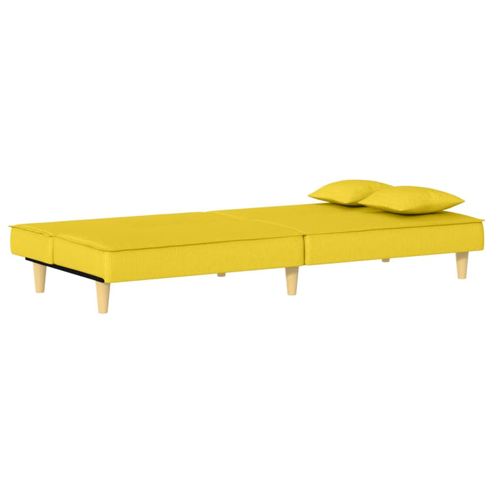 Bäddsoffa Ljus Tyg