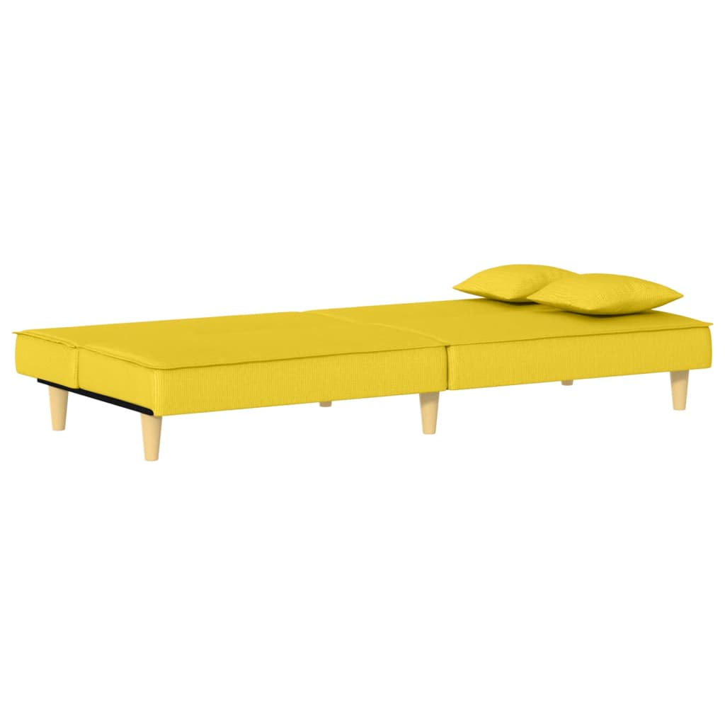 Bäddsoffa Ljus Tyg