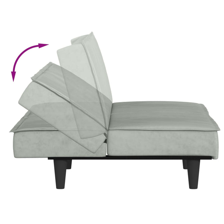 Bäddsoffa Sammet