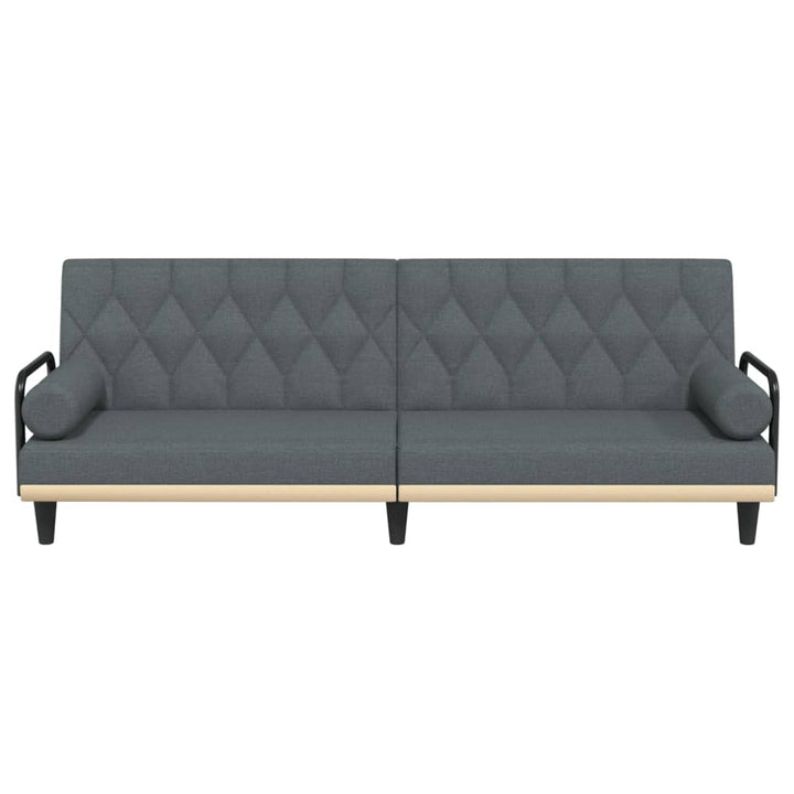 Bäddsoffa Med Armstöd Tyg