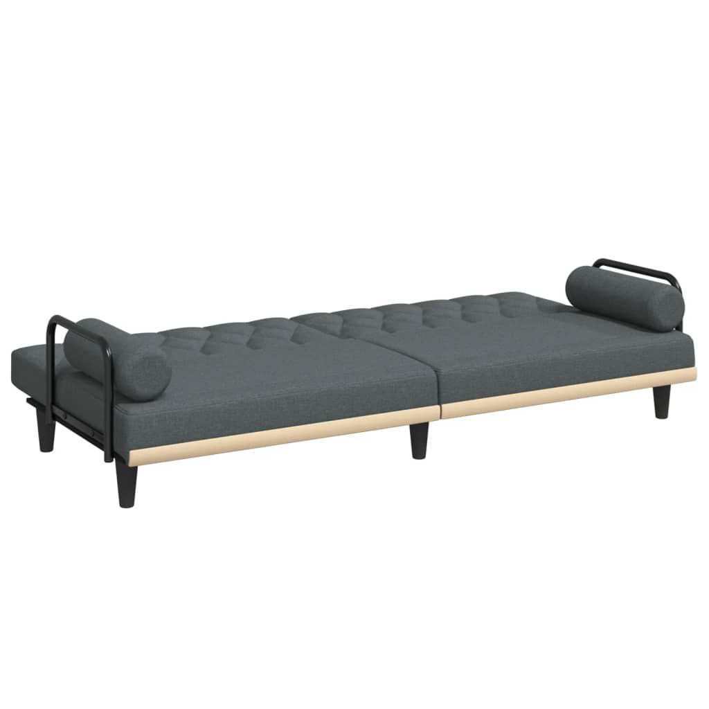 Bäddsoffa Med Armstöd Tyg