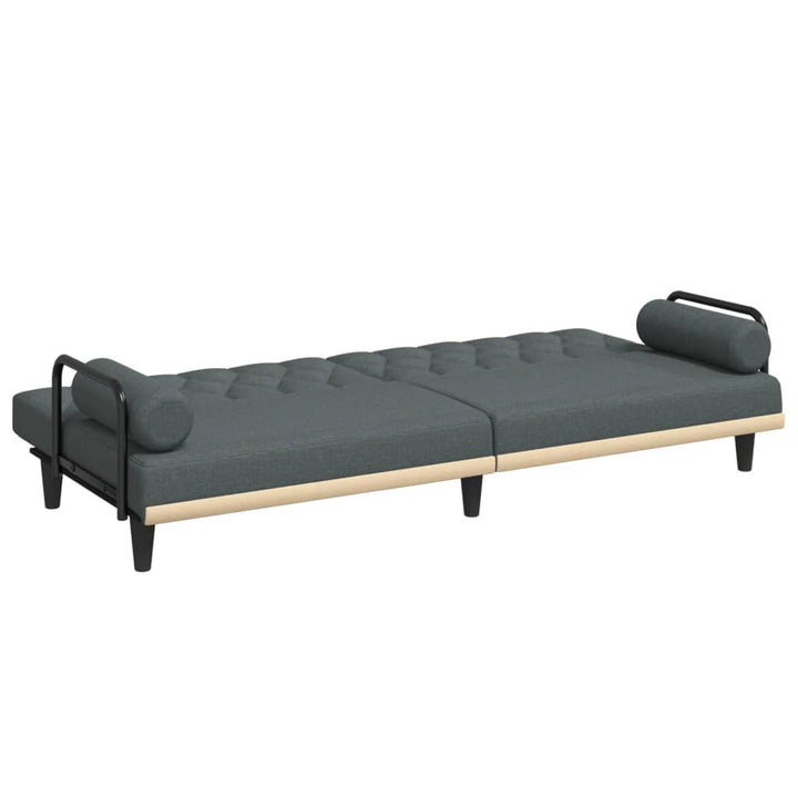 Bäddsoffa Med Armstöd Tyg