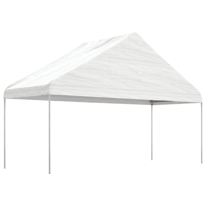 Paviljong Med Tak Vit 17,84X5,88X3,75 M Polyeten