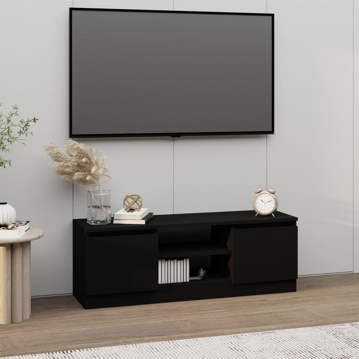 Tv-Bänk 102X30X36 Cm Konstruerat Trä