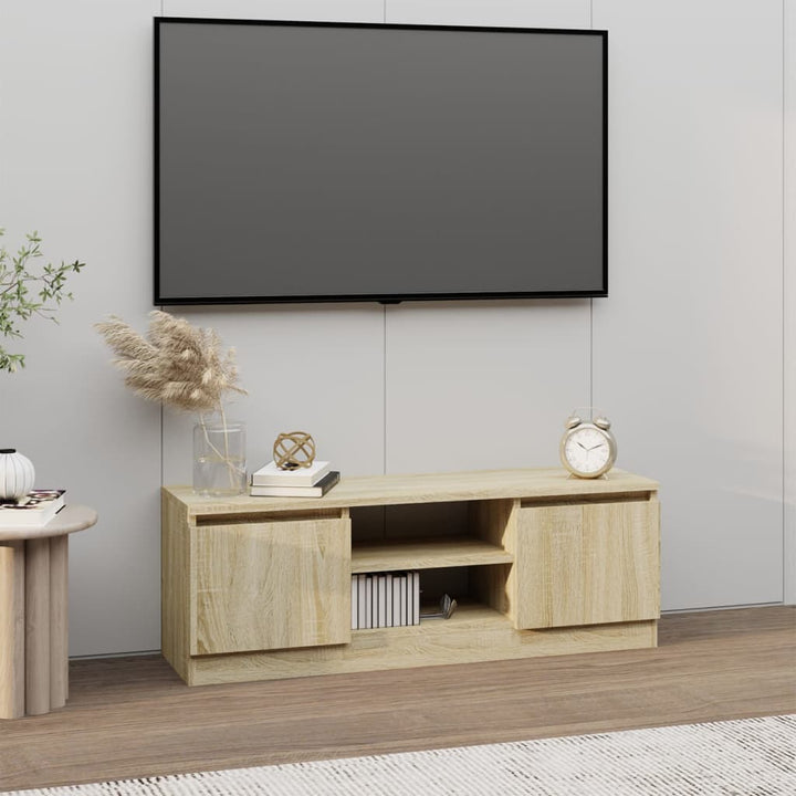 Tv-Bänk 102X30X36 Cm Konstruerat Trä