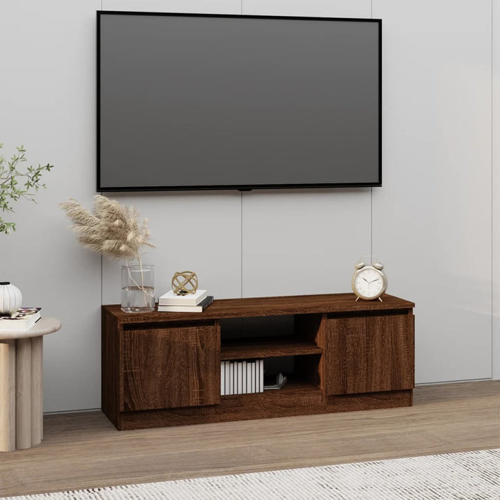 Tv-Bänk 102X30X36 Cm Konstruerat Trä